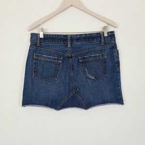 GAP Skirts - GAP JEANS Denim Distressed Mini Skirt GAP Skirts - GAP JEANS Denim Distressed Mini Skirt